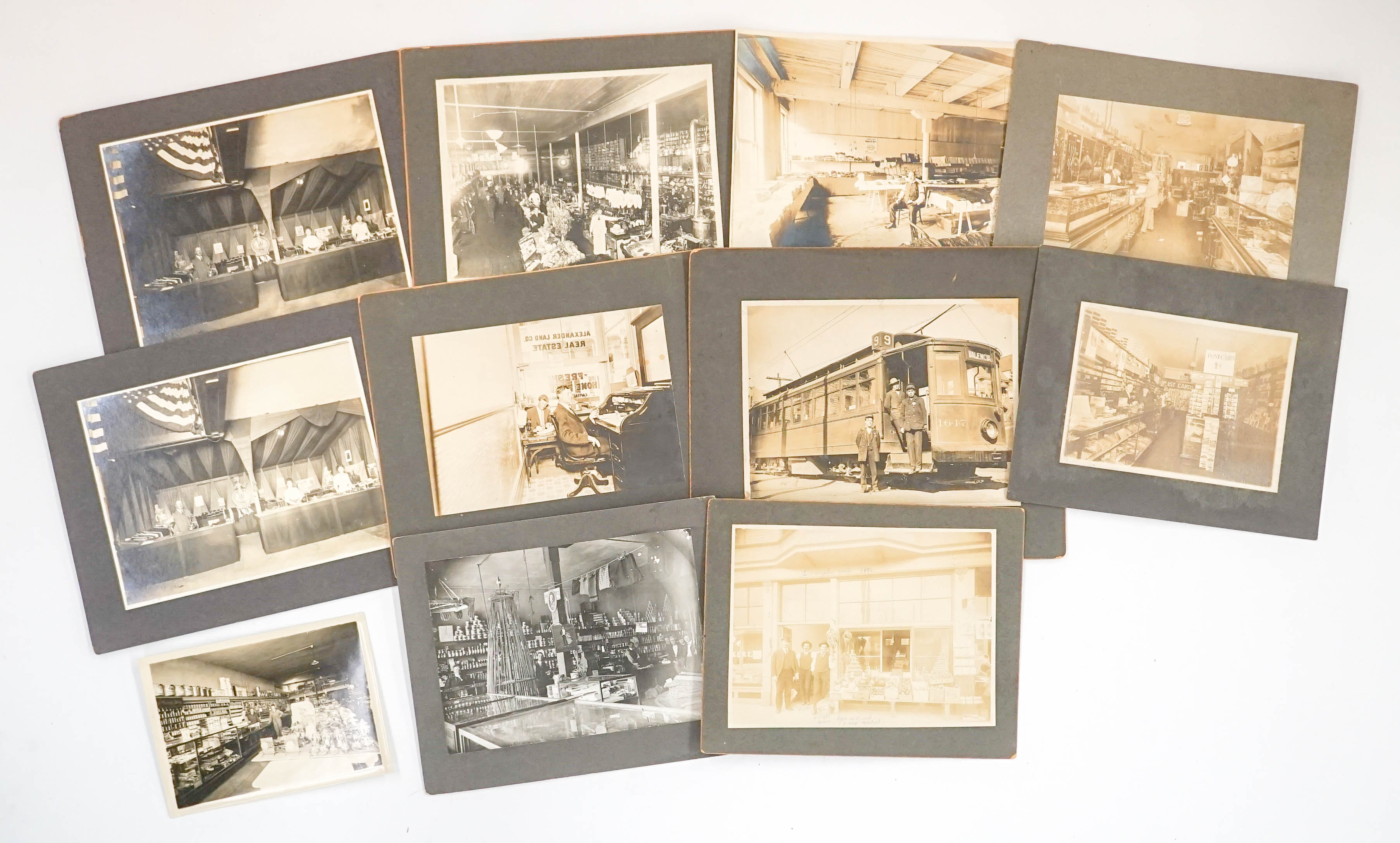 Antique Store Interiors Mounted Photographs