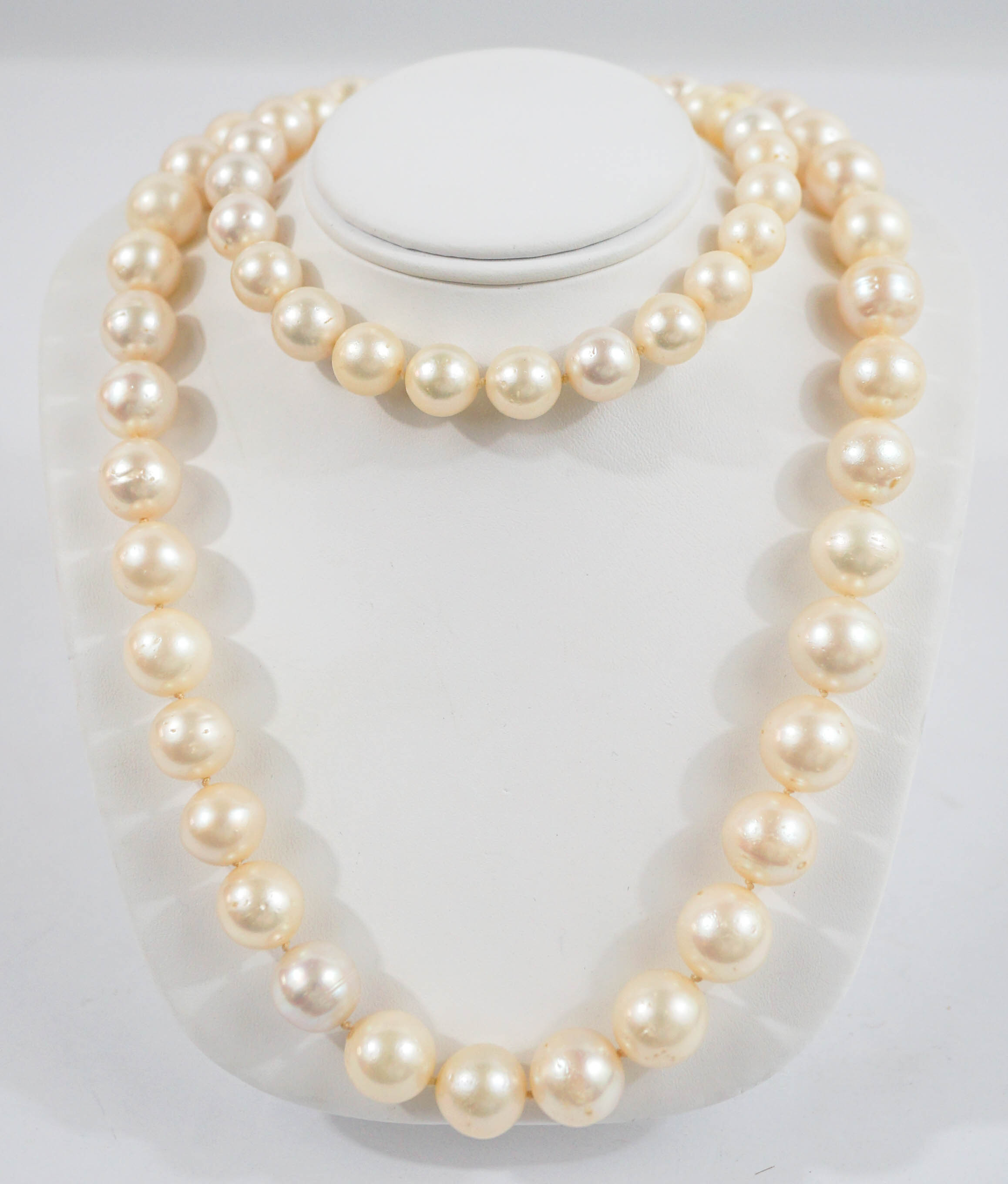 Large Cultured Baroque Pearl Necklace