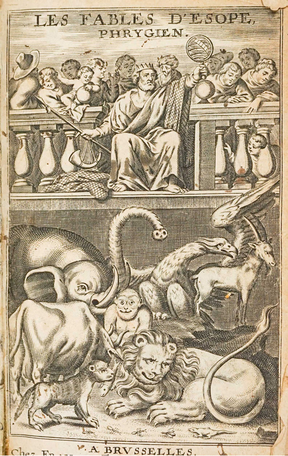Les Fables D'Esope Phrygien, Aesop (circa 1700)