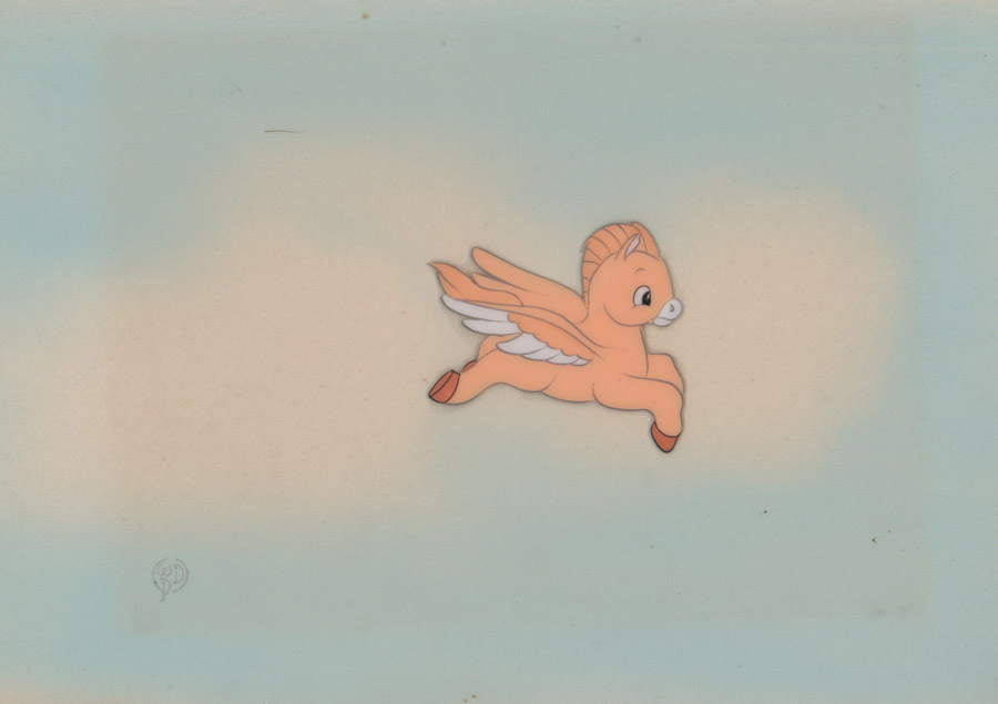 WDP Fantasia Baby Pegasus Animation Cel