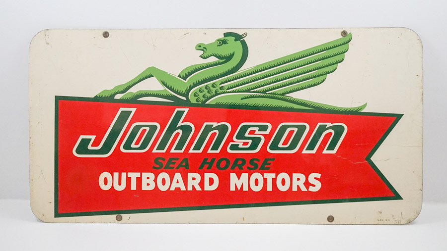 Johnson Sea Horse Outboard Motors Sign