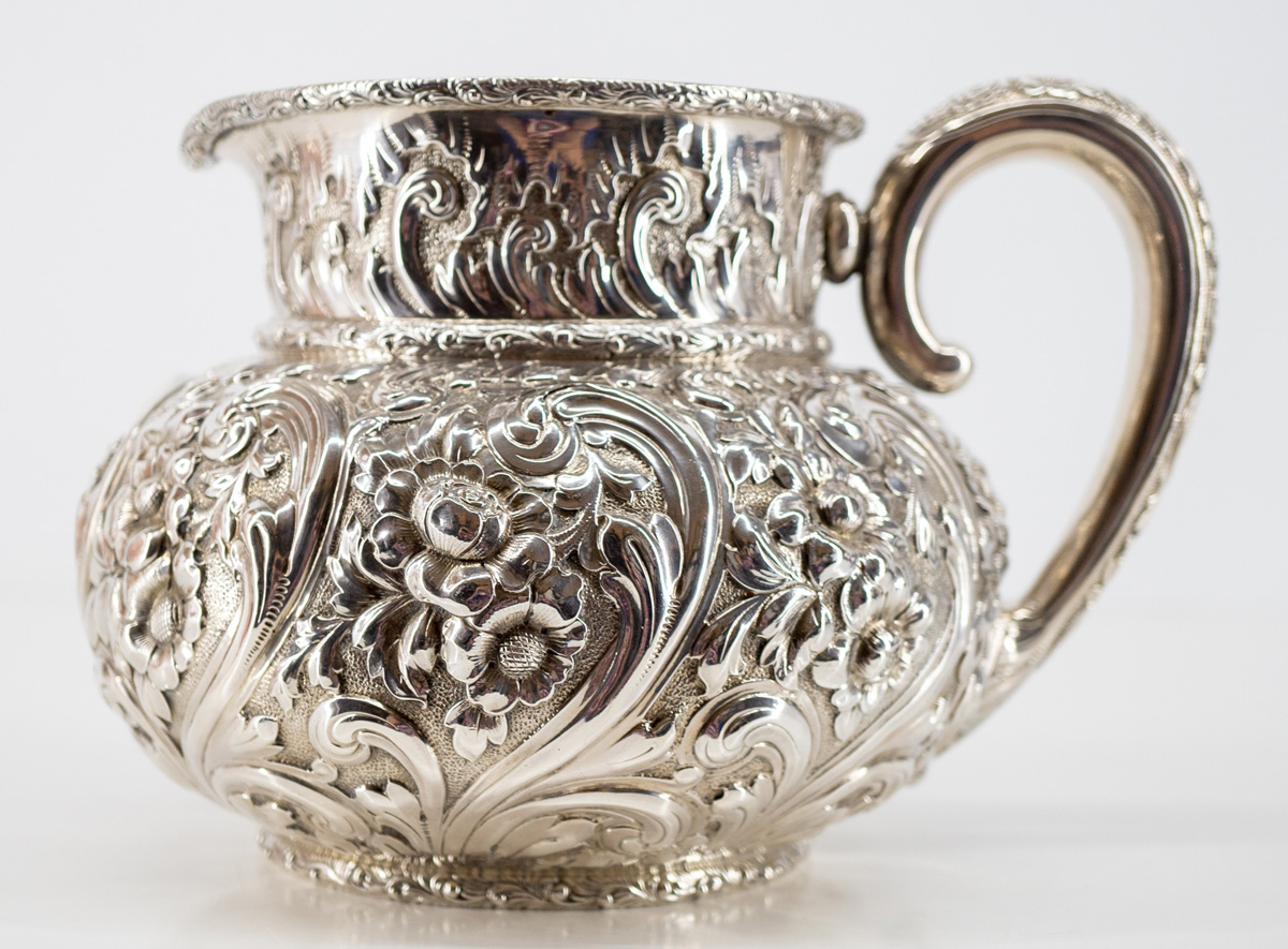 Theodore Starr Ornate Sterling Pitcher