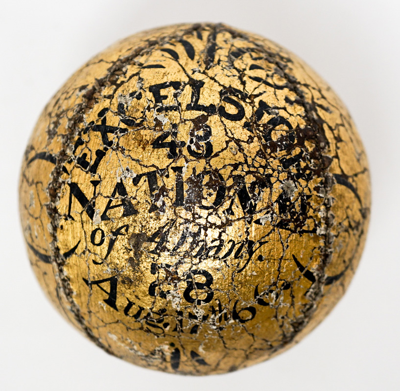 1866 Excelsior vs. National of Albany Trophy Ball