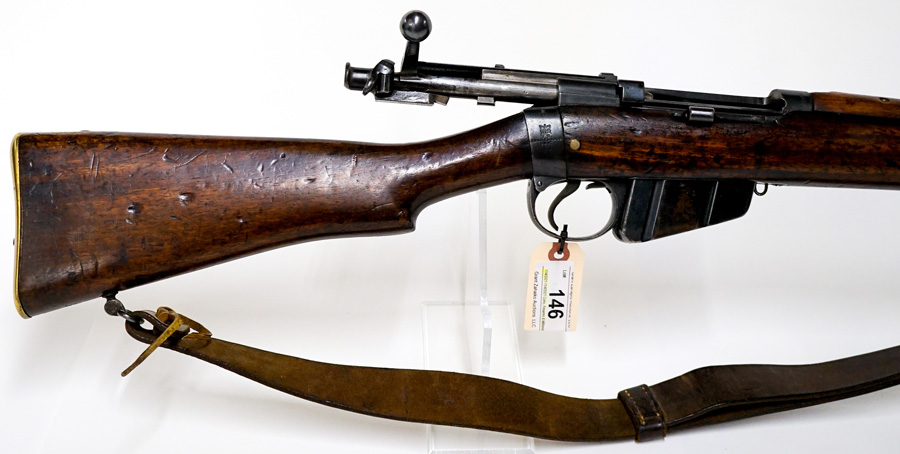 Early Enfield Bolt Action Military Rifle. 1897