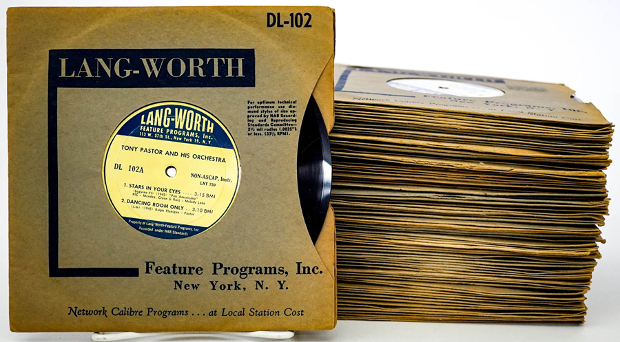 Lang Worth (77) 8 INCH 33 RPM Records [Radio]
