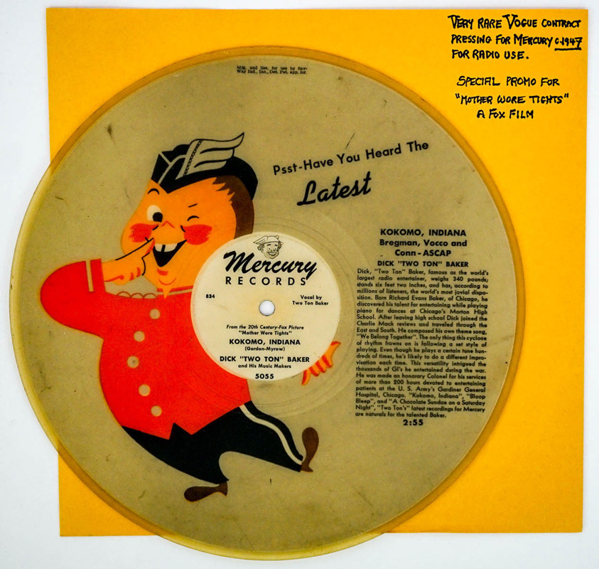 Mercury Picture Record 1947 #5055/56 [RARE]