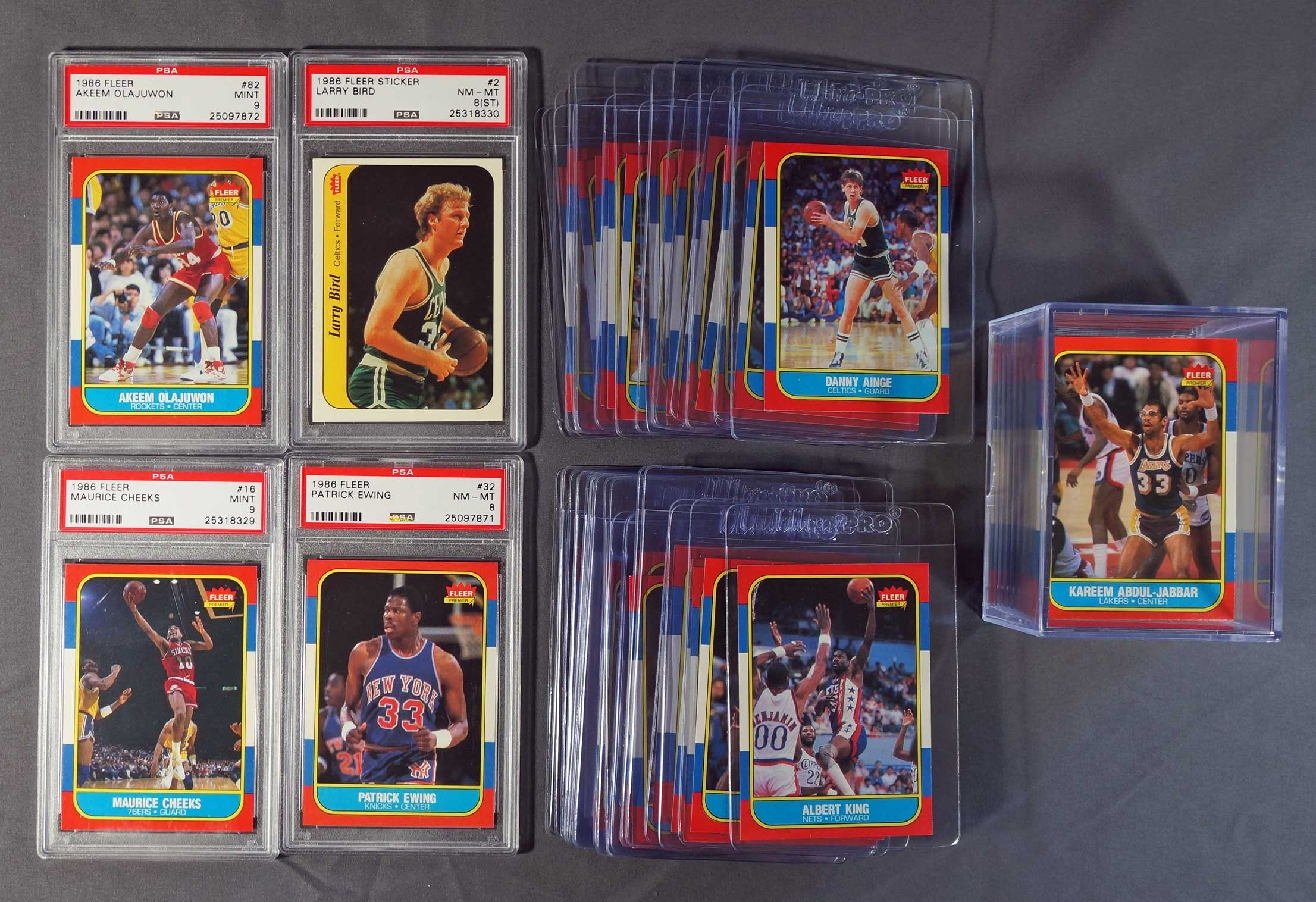 1986-87 Fleer Basketball Cards