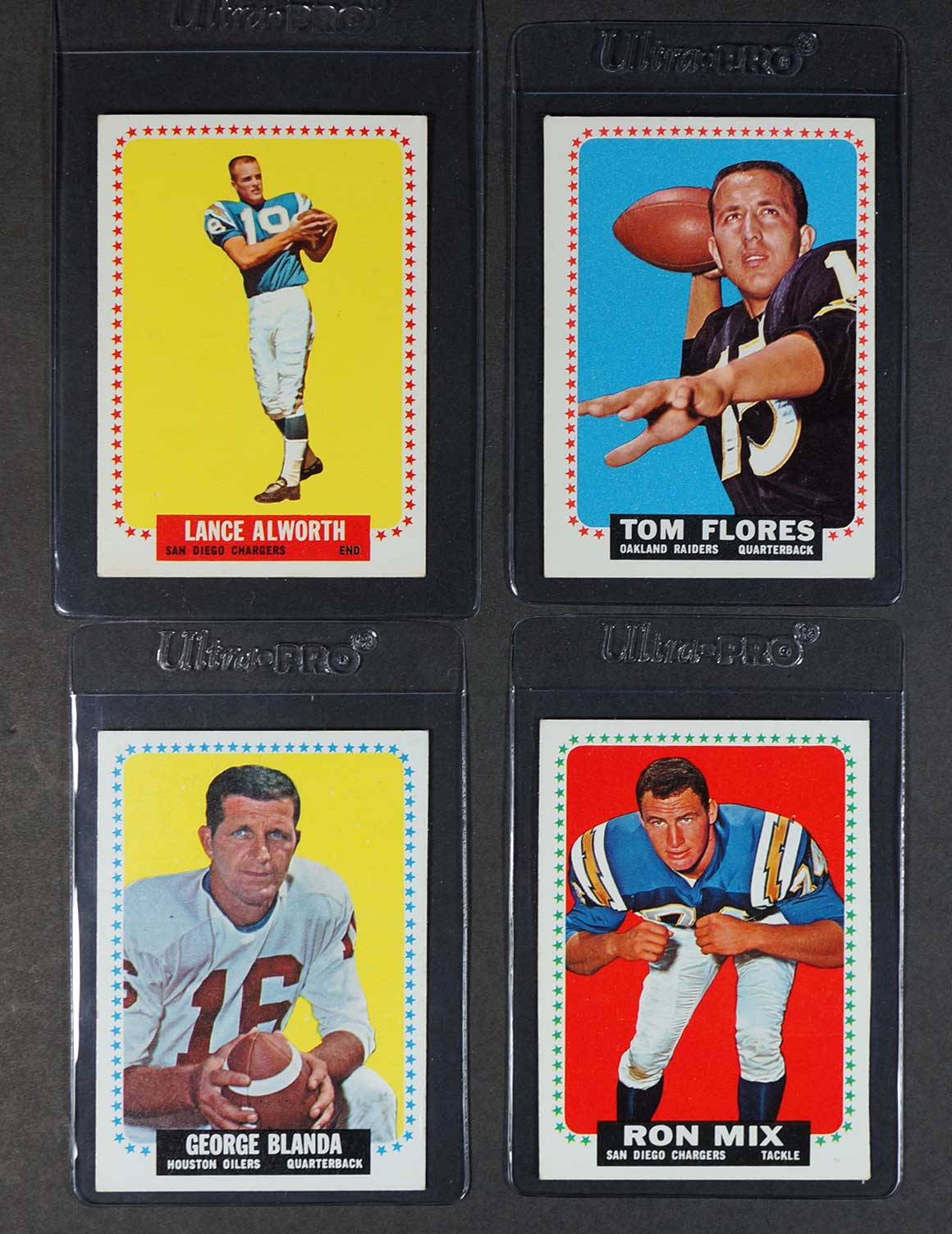 1964 Topps Football Cards	