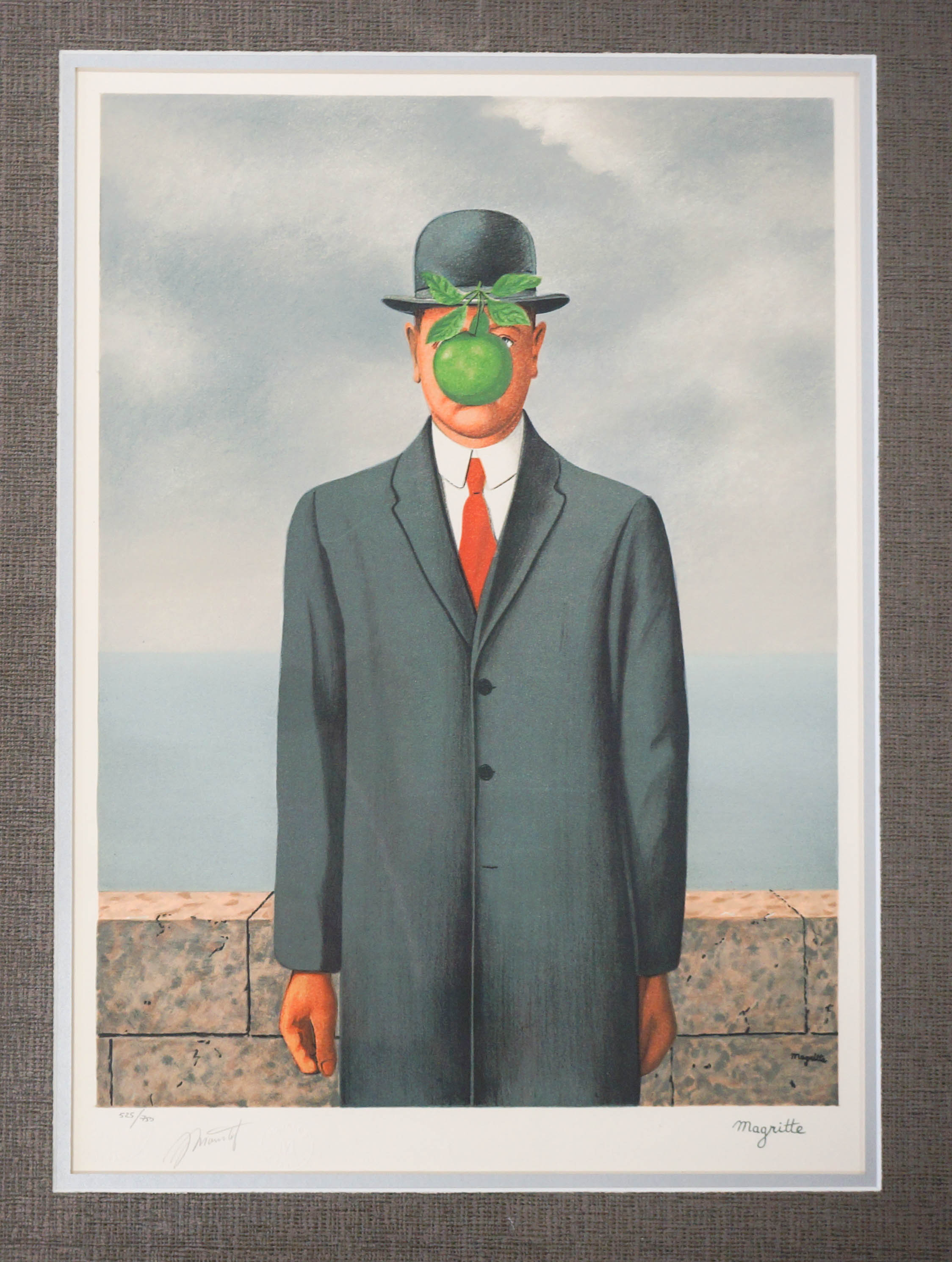 Rene Magritte,  After,  LE FILS DE L'HOMME Litho