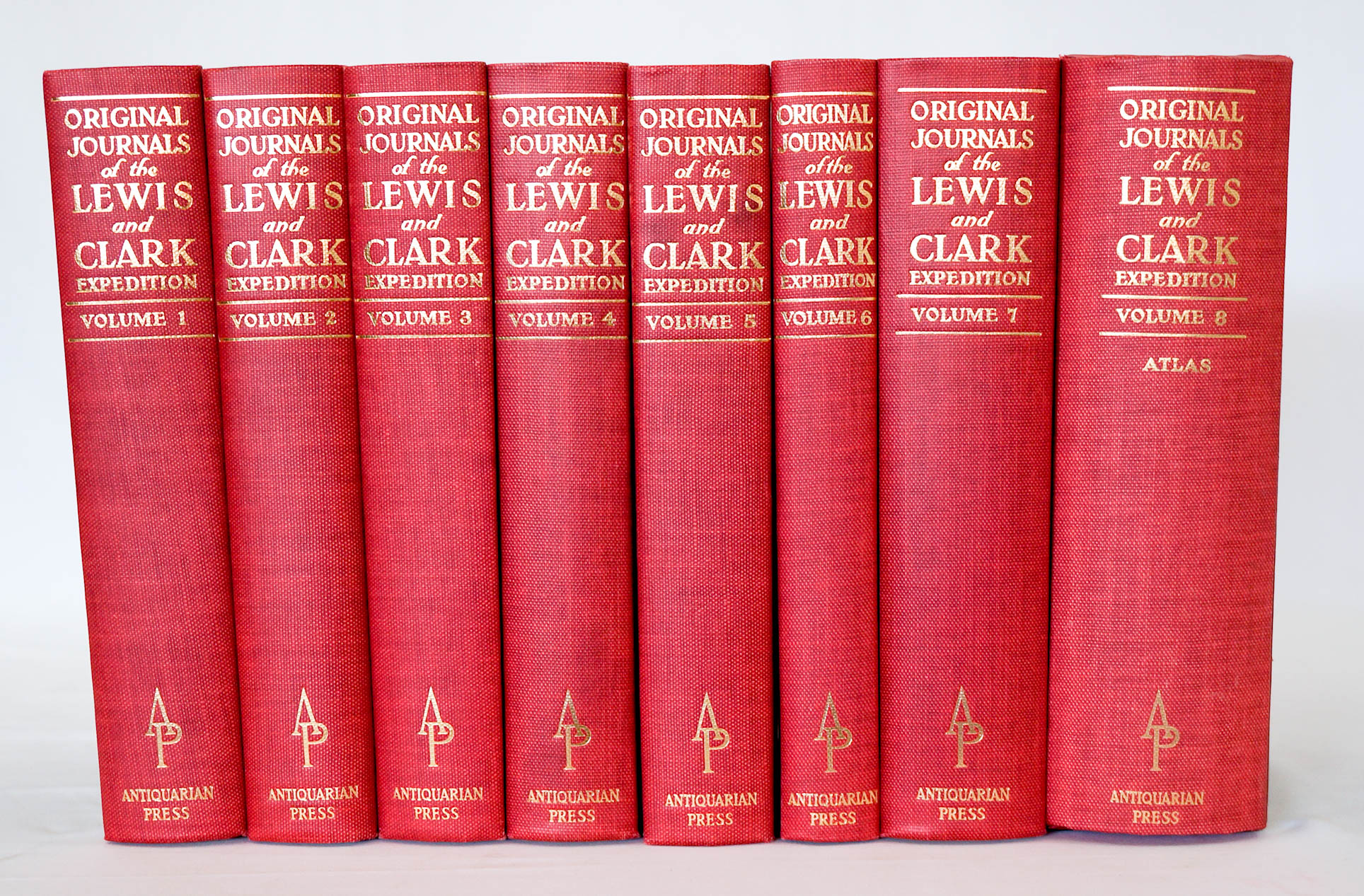 Lewis and Clark Original Journals, Vol. 1-8