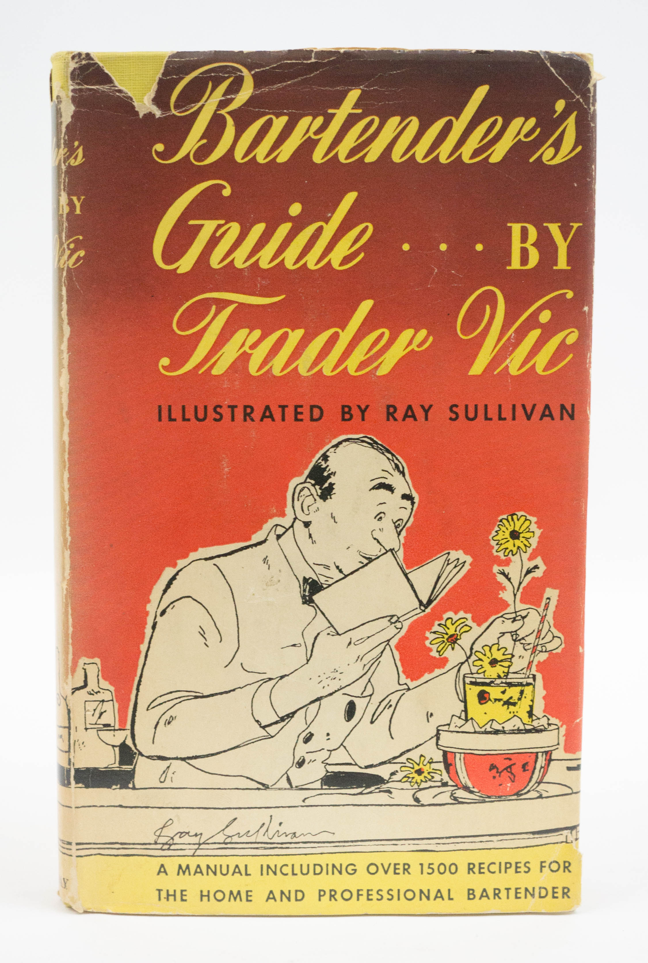 Bartender's Guide by Trader Vic Signed First Ed.