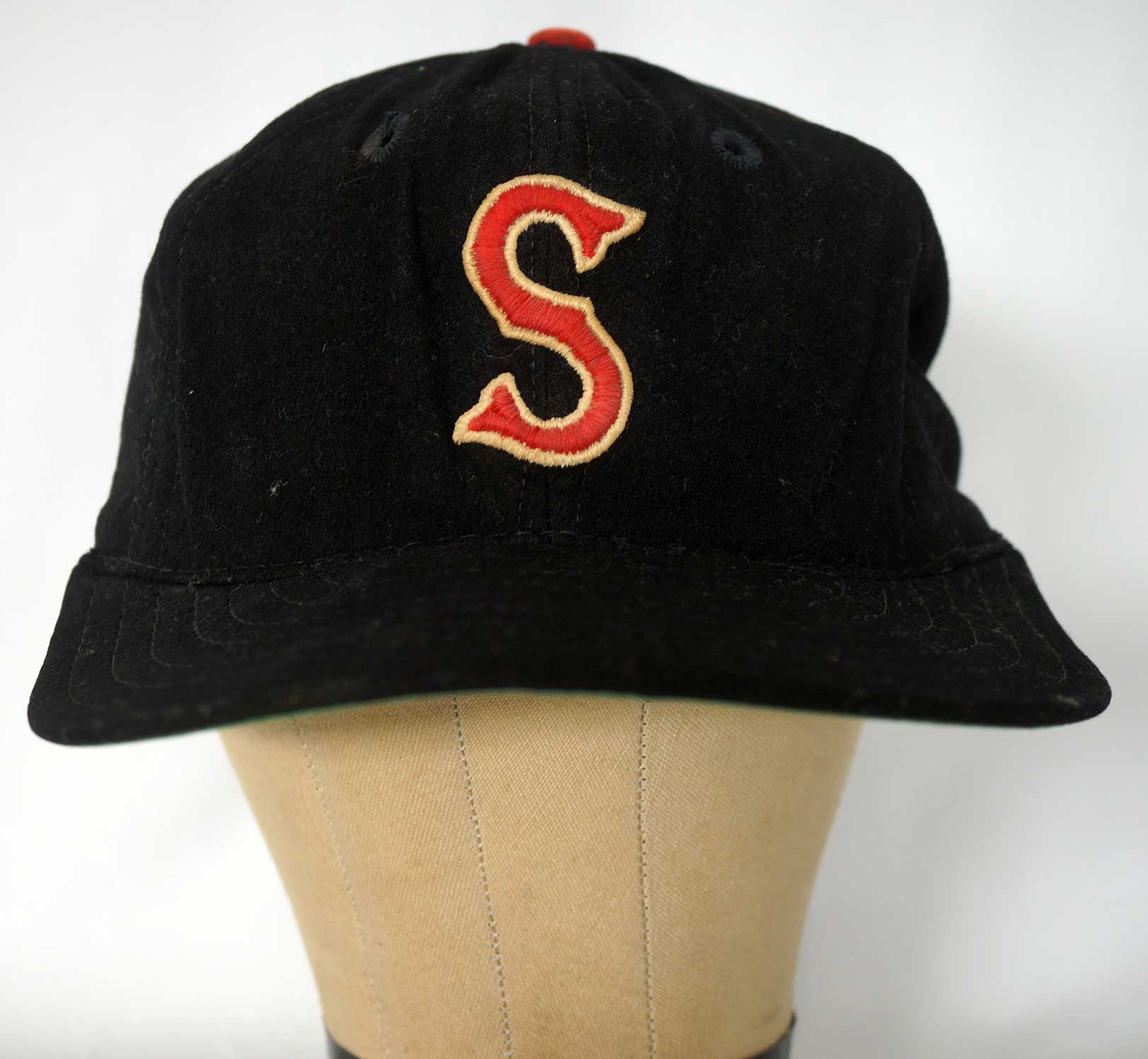 Vintage Spokane Indians Game Worn Hat