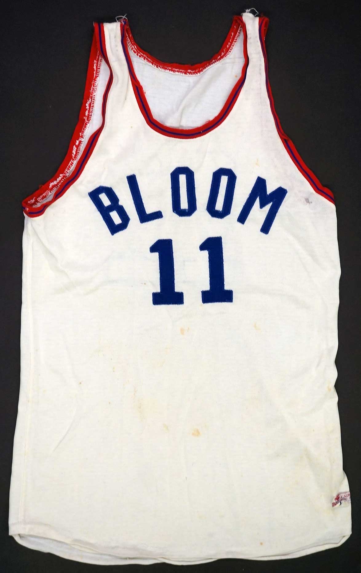 Mike Bloom Attributed Early Game-Used Jersey