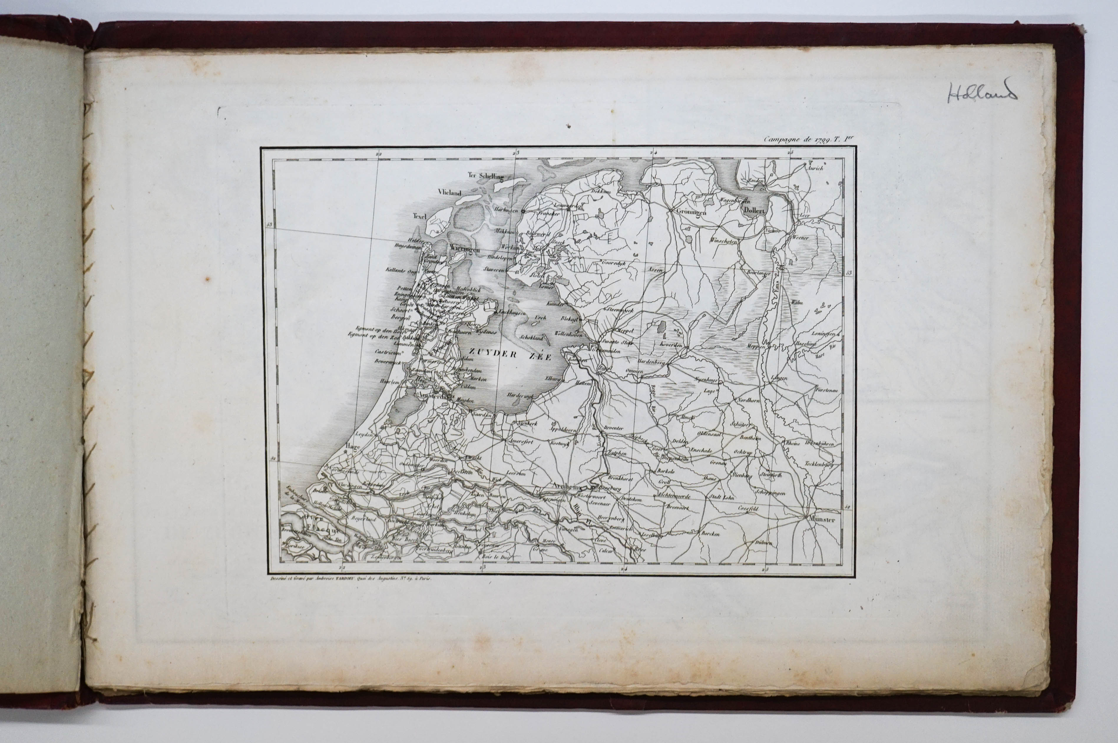 Pierre Tardieu Atlas, Twenty-Six Maps 1799-1800