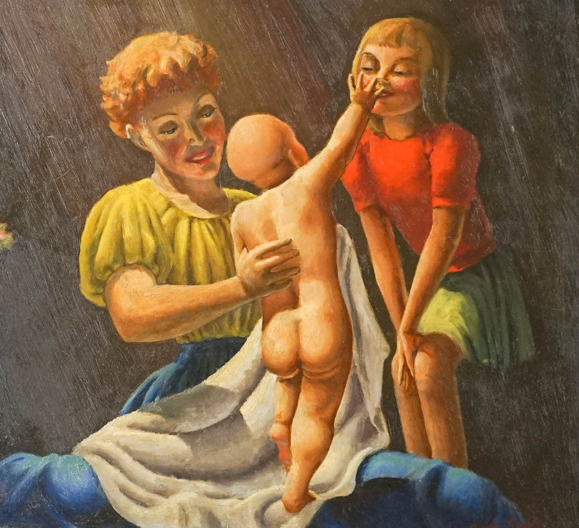 Kyra Markham (1891-1967) Oil Painting