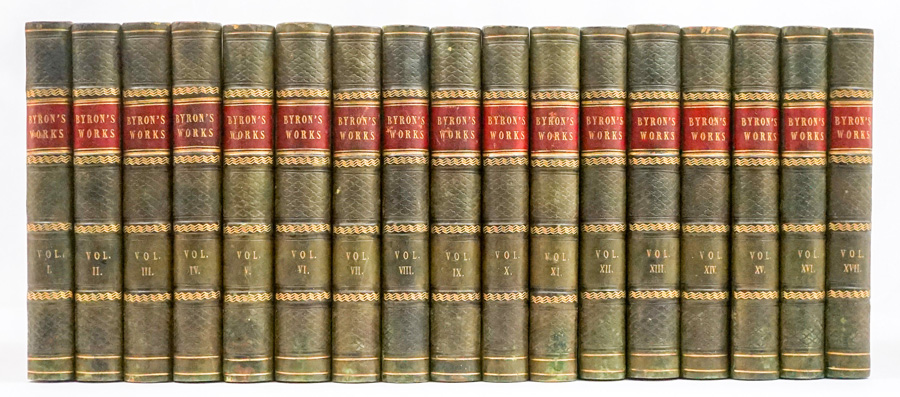Byron's Works 14 Volumes Works, 3 Volumes The Life