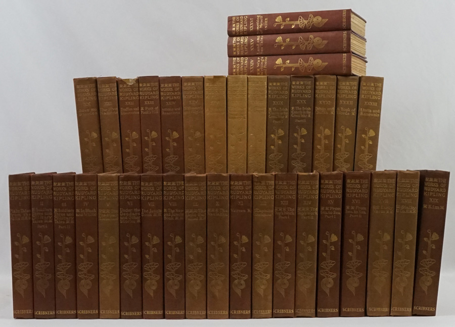 The Works of Rudyard Kipling 36 Vol.