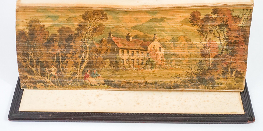 Wordsworth's Poetical Works; Fore-Edge Painting