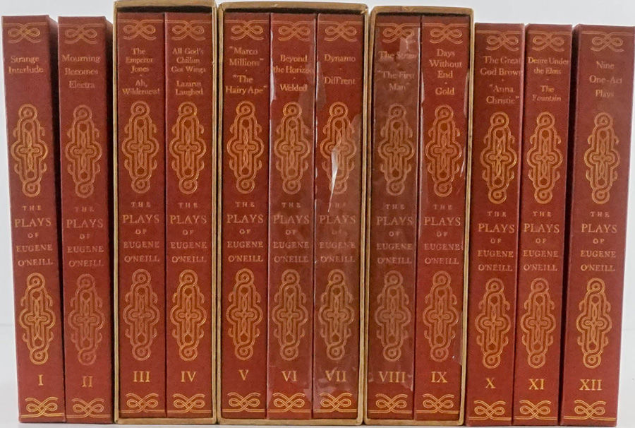 The Plays of Eugene O'Neill 1934; 12 Volumes