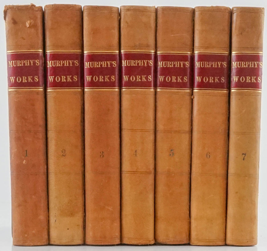 The Works of Arthur Murphy, Esq. 7 Volumes 1786