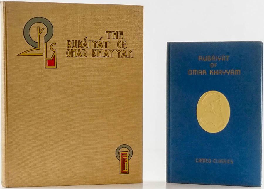 2 Books; Rubaiyat of Omar Khayyam