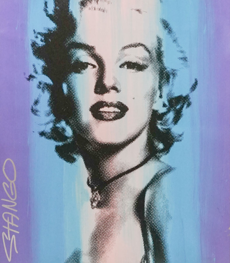 John Stango (born 1958) Oil Painting of Marilyn