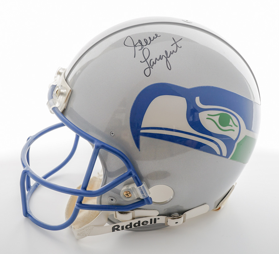 Steve Largent Signed Professional Model Helmet