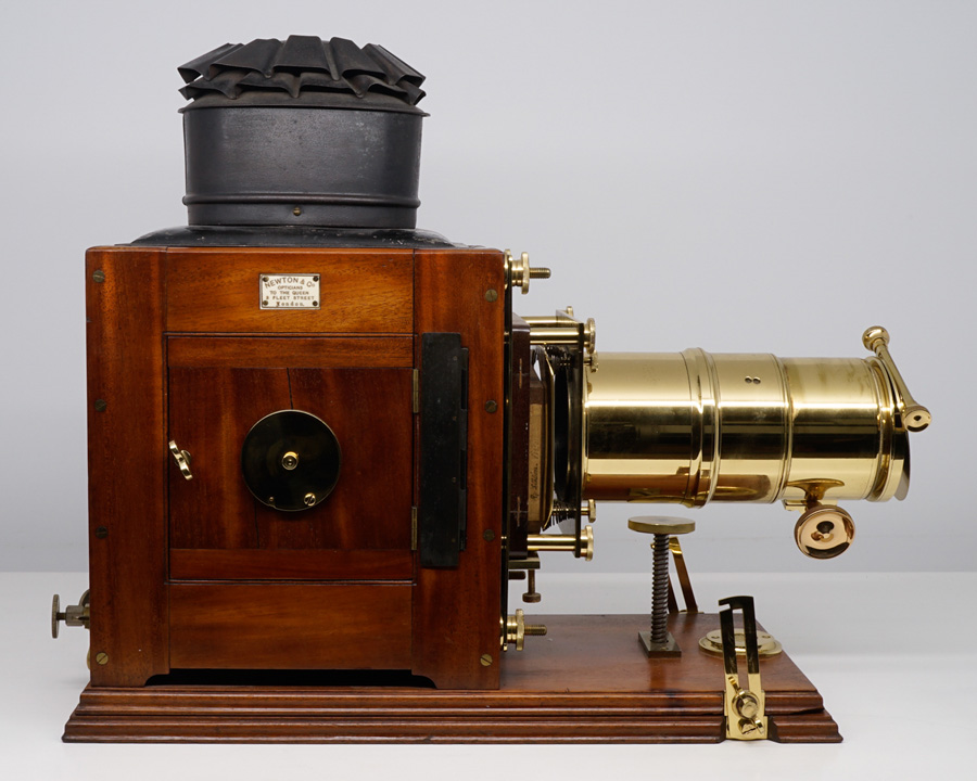 Antique Newton Magic Lantern Projector