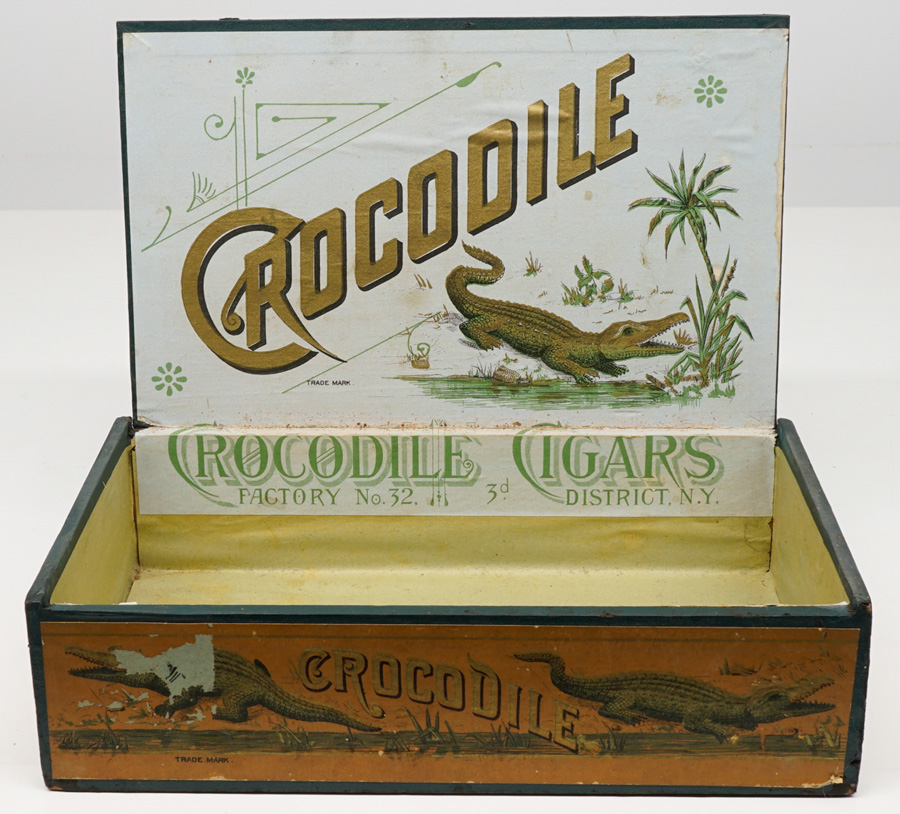 Crocodile Cigars Box