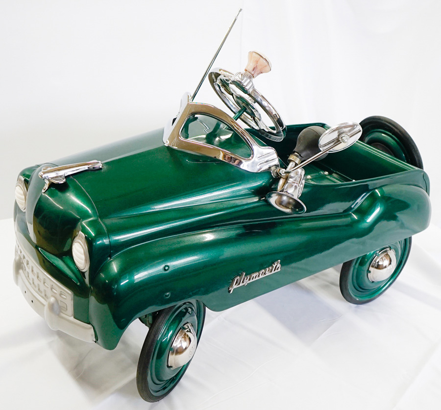 Restored Murray Dipside Plymouth Pedal Car