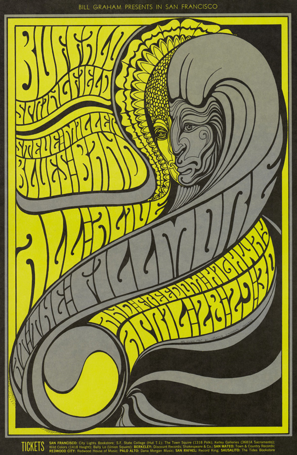 1967 Bill Graham Fillmore Poster BG-61