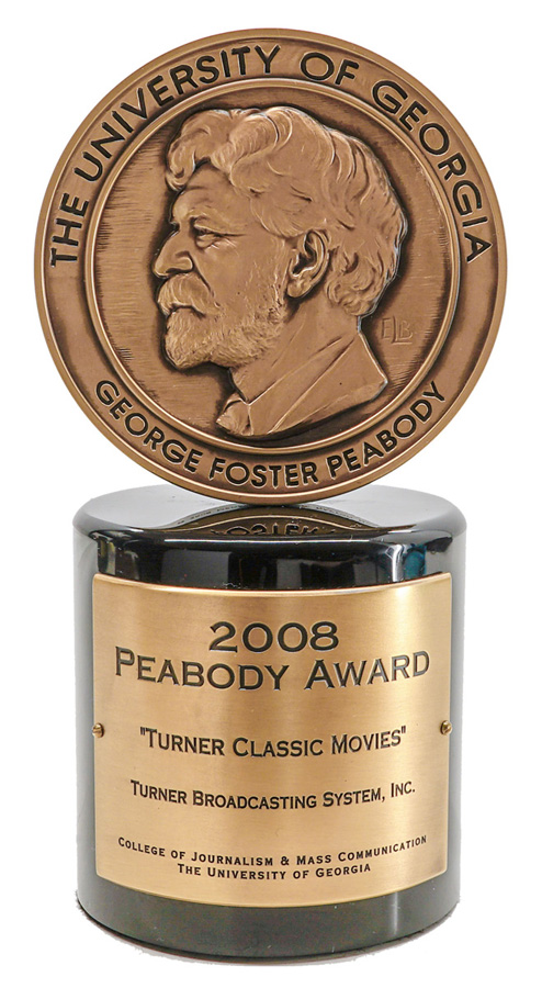 Robert Osborne's 2008 Peabody Award Trophy