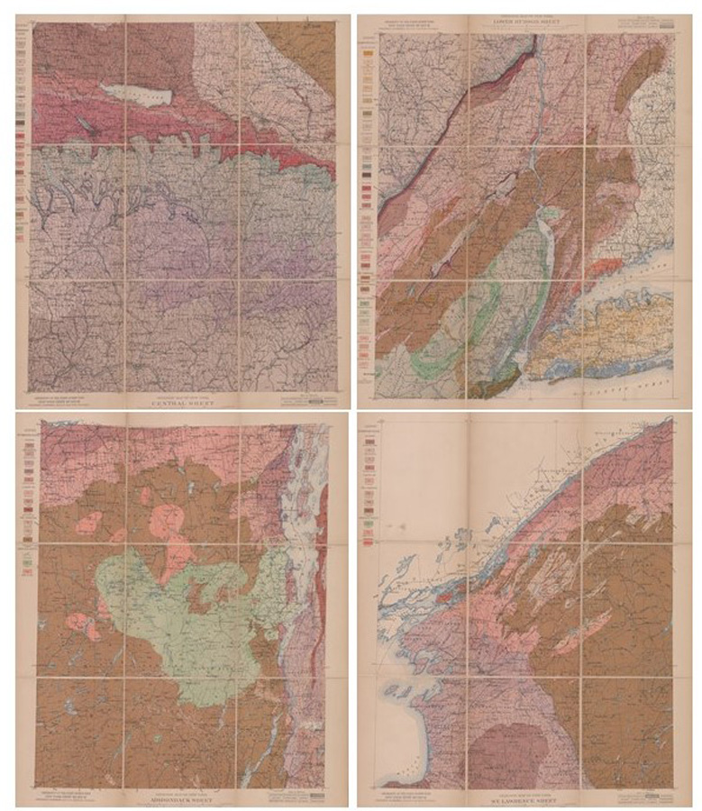 Frederick J. H. Merrill Geologic Maps of New York