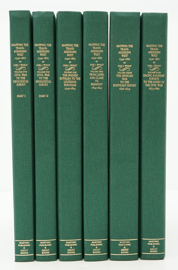 Mapping by Carl I. Wheat; 5 Volumes in 6