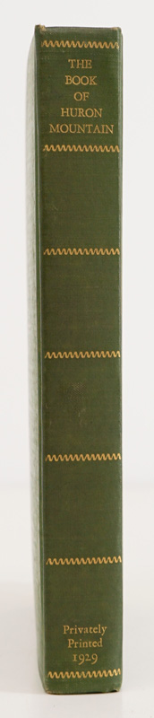 The Book of Huron Mountain 1929