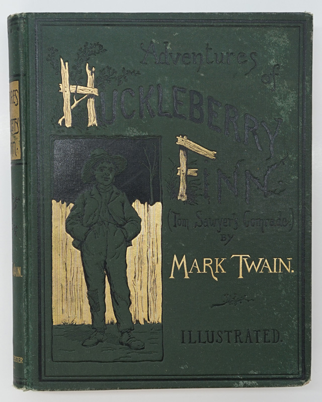 Huckleberry Finn by Mark Twain 1885 1st American