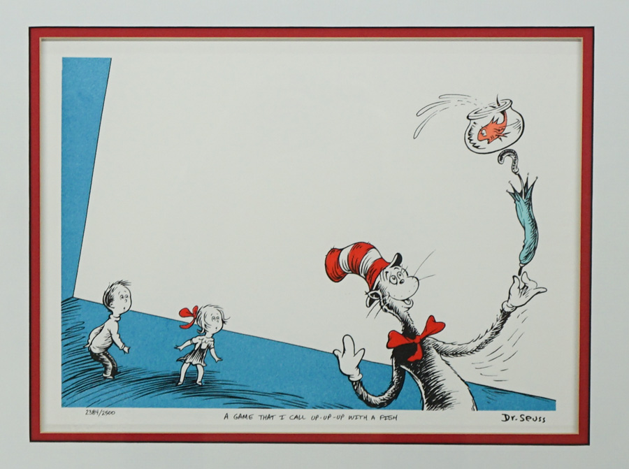 Dr. Seuss Cat in the Hat's 40th Anniversary Print