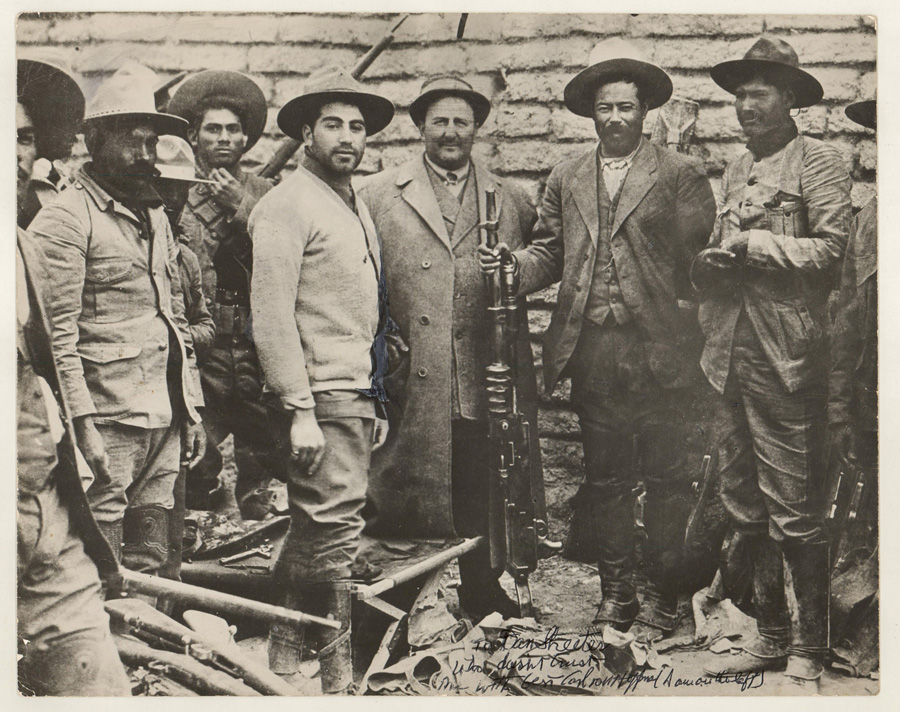 Karl von Hoffman and Pancho Villa Photograph