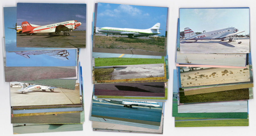 [Aviation, Airlines] Souvenir Postcards (90)