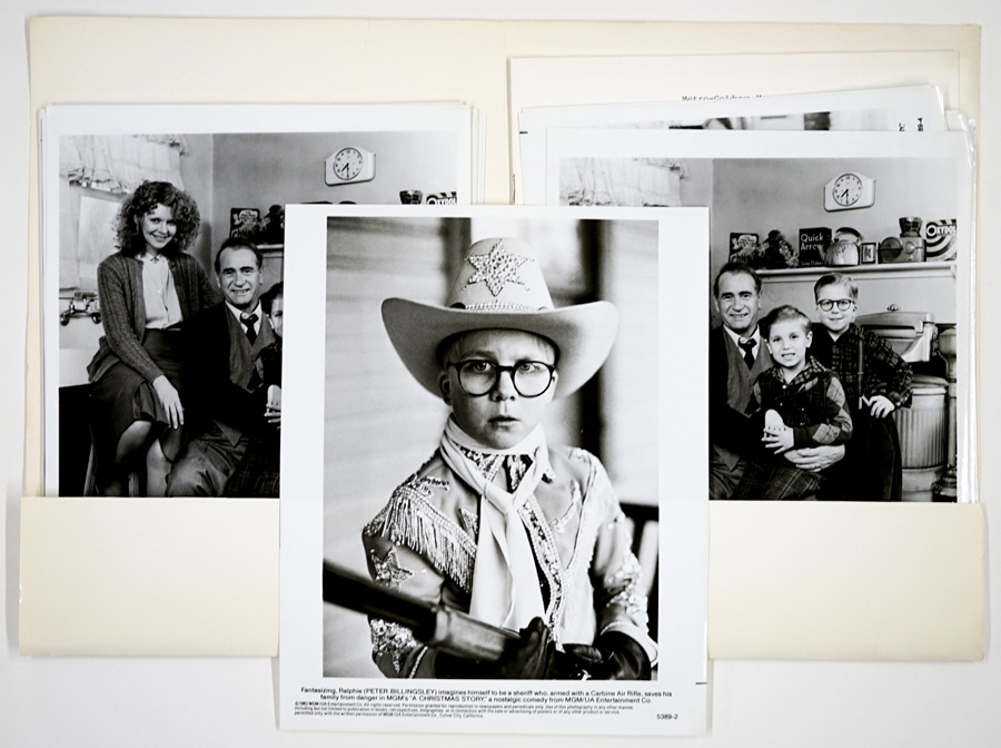 A Christmas Story (1985) Press Kit with 24 Photos
