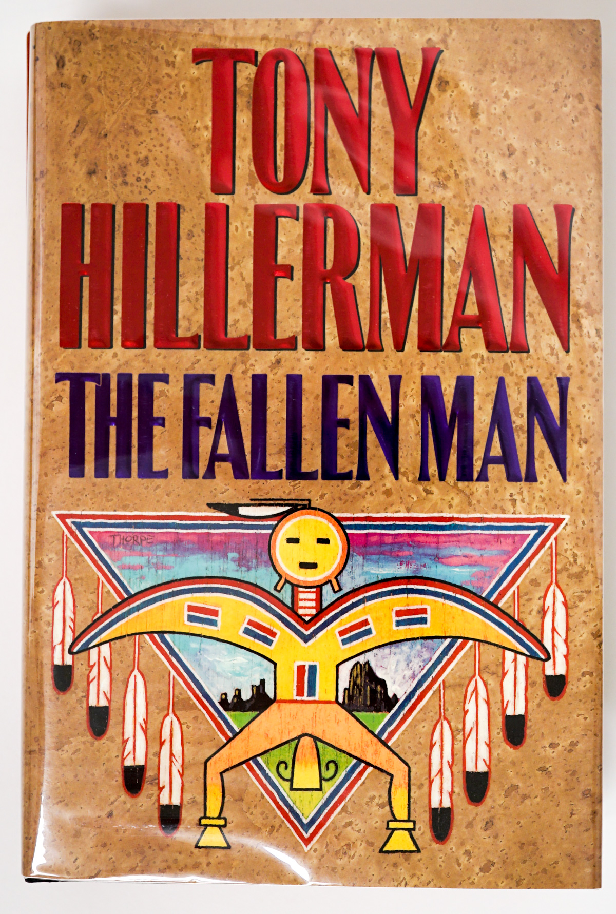The Fallen Man by Tony Hillerman SIGNED 1ST