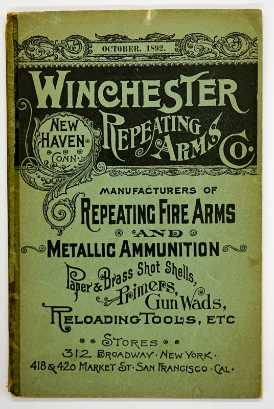 1892 Winchester Sales Catalog