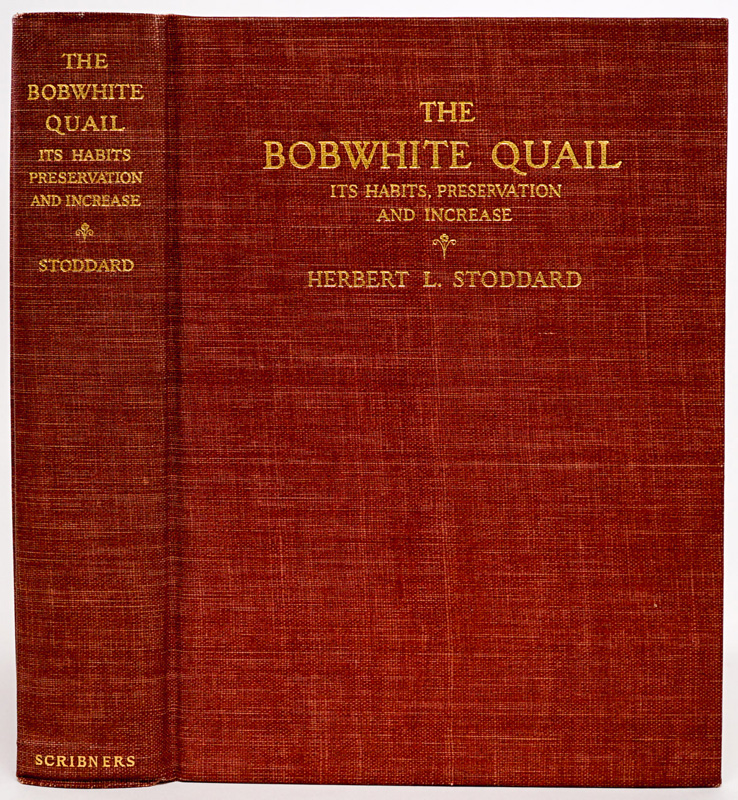 The Bobwhite Quail by Stoddard 1931 1ST