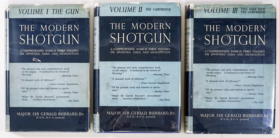 The Modern Shotgun by Burrard (3V Set) SIGNED
