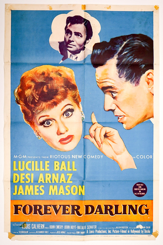 Lucille Ball in Forever Darling 1 Sheet Poster