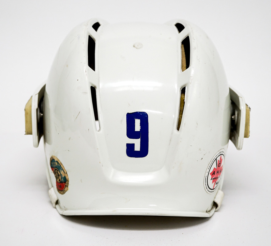 Wayne Gretzky Attributed #9 Helmet from 1978 LOA