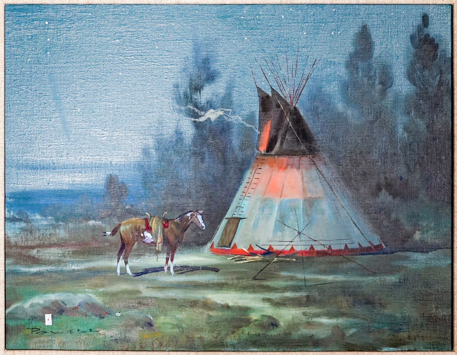 Ace Powell Original Oil on Canvas