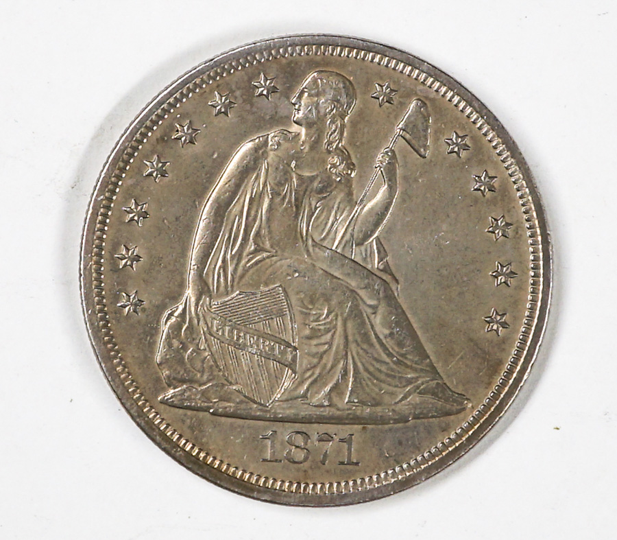 1871 U.S. Seated Liberty Dollar