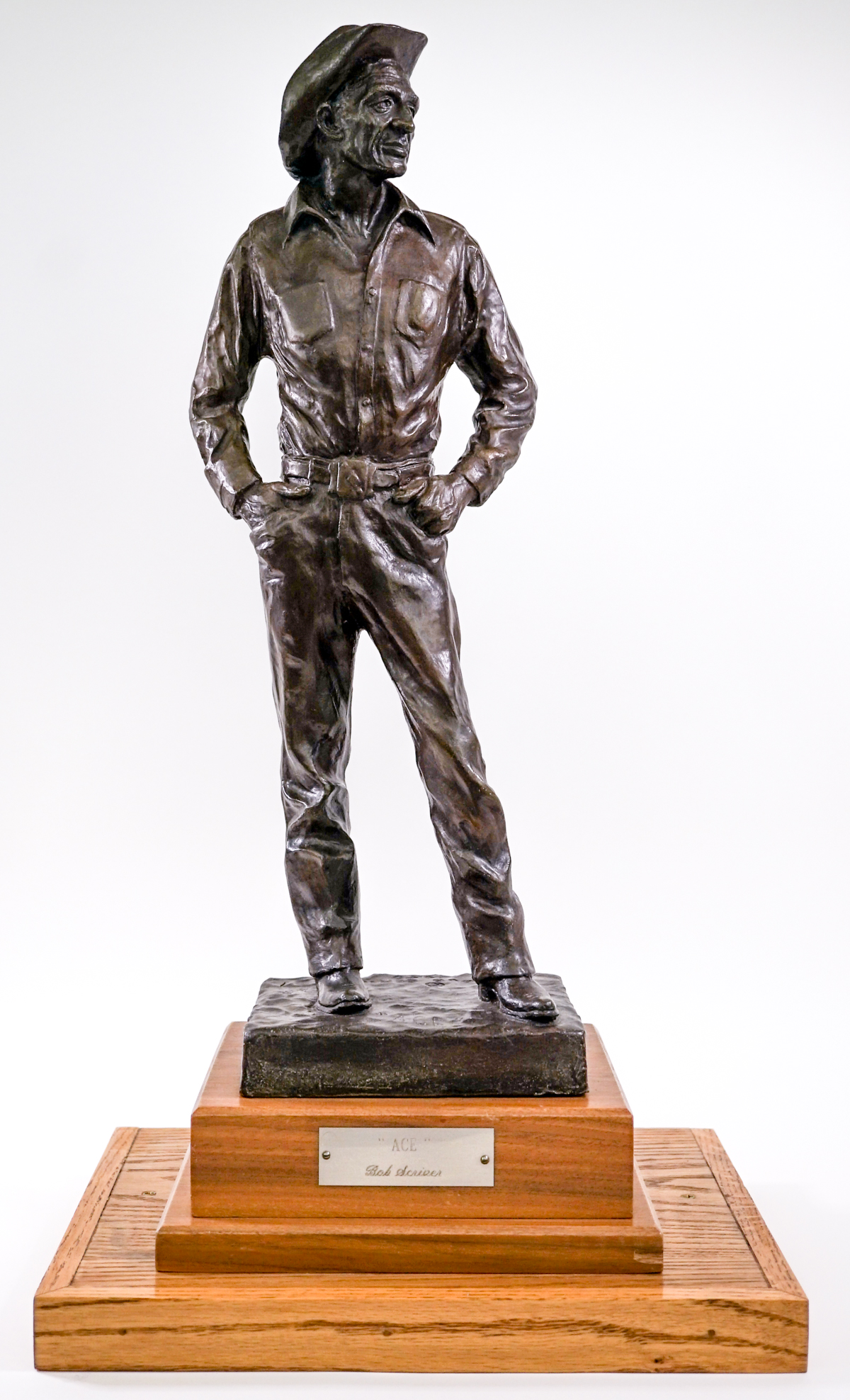 Bob Scriver 'Ace Powell' Bronze 1959 32/35