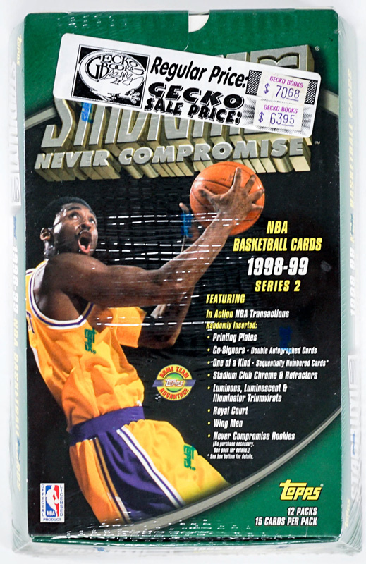 1998-99 Stadium Club Basketball Series 2 Box